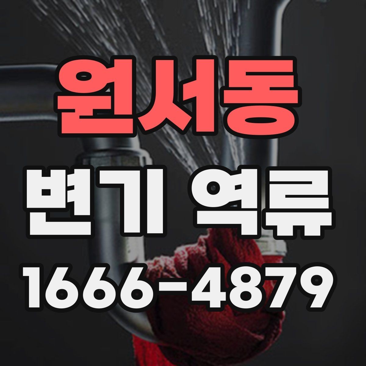 원서동 변기 역류 원인별로 달라지는 대처 방법