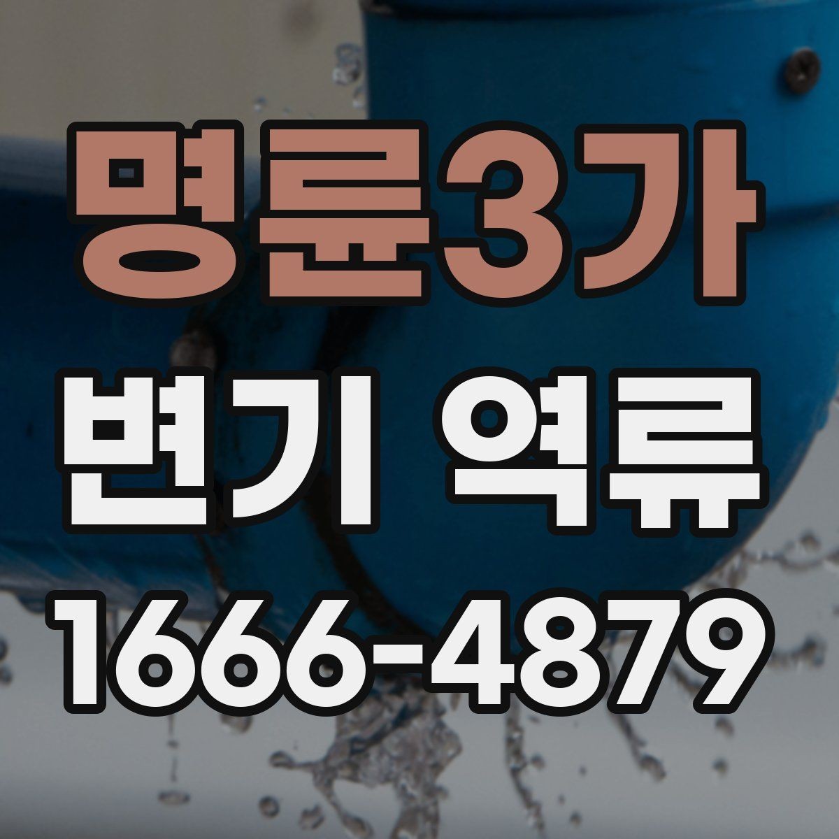 명륜3가 변기 역류 상황별 대응과 예방 관리
