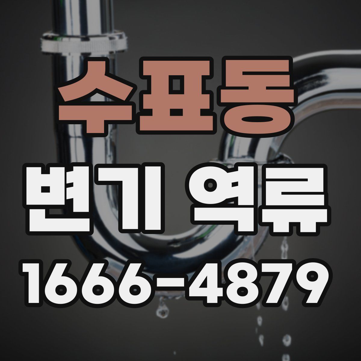 수표동 변기 역류