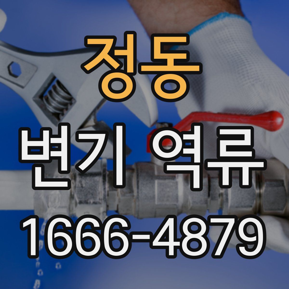 정동 변기 역류