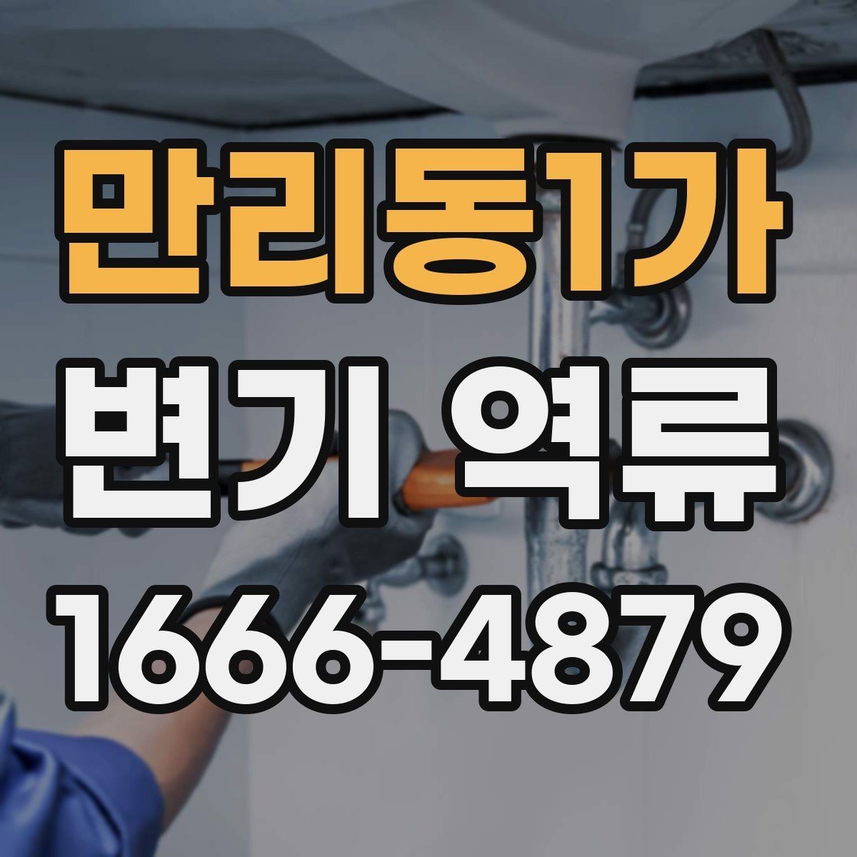 만리동1가 변기 역류 배수 흐름이 느려진 초기 신호