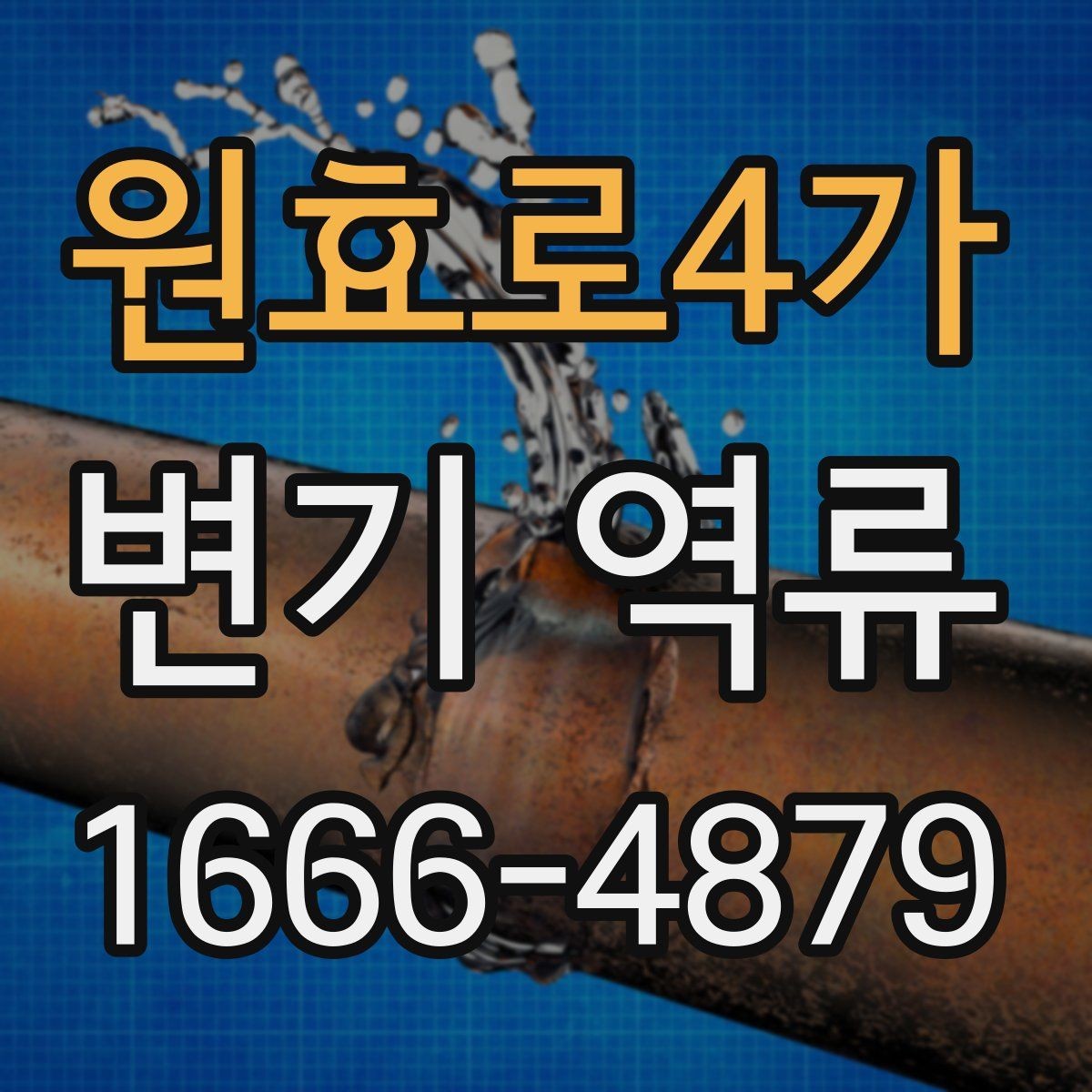 원효로4가 변기 역류 점검을 직접 해볼 때