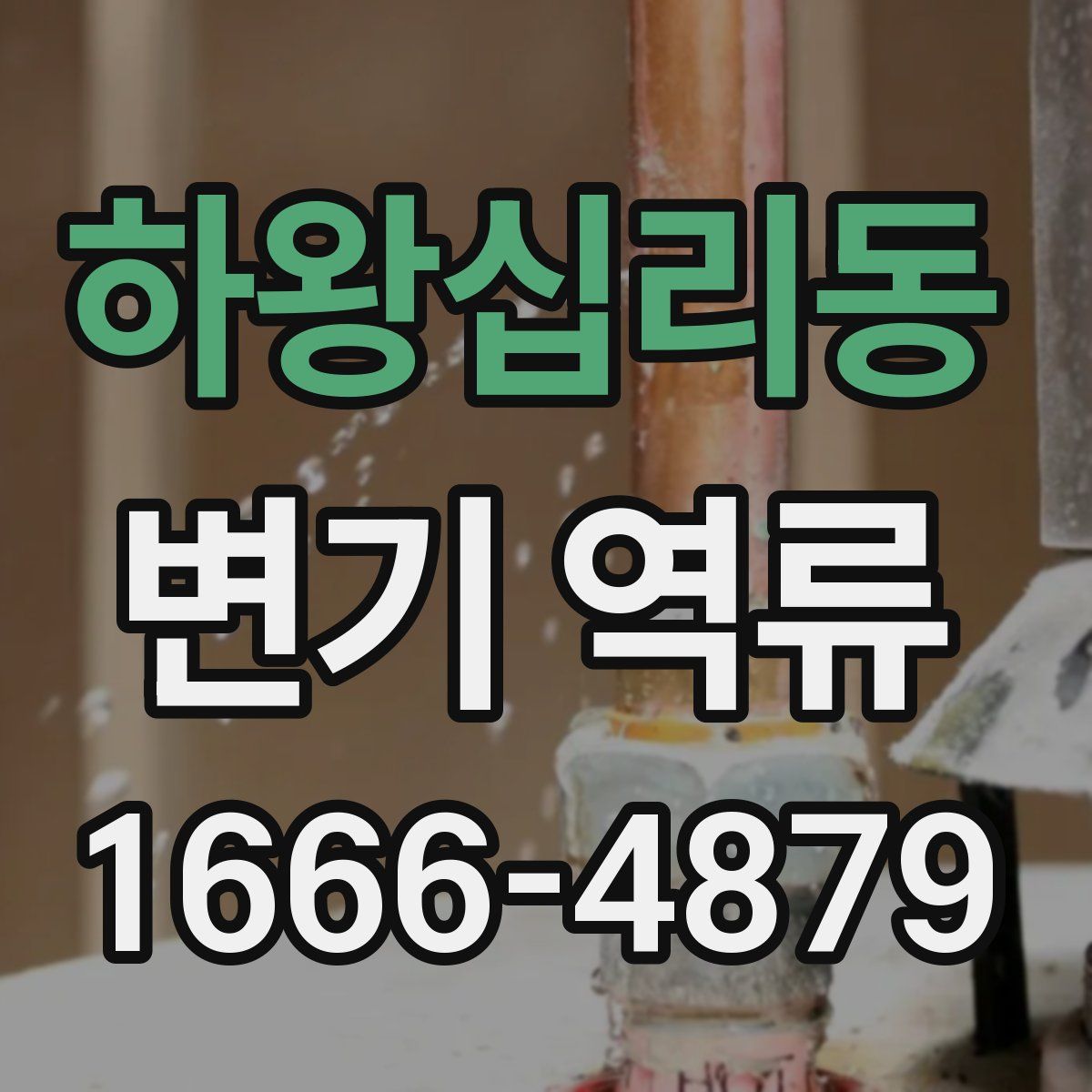 하왕십리동 변기 역류