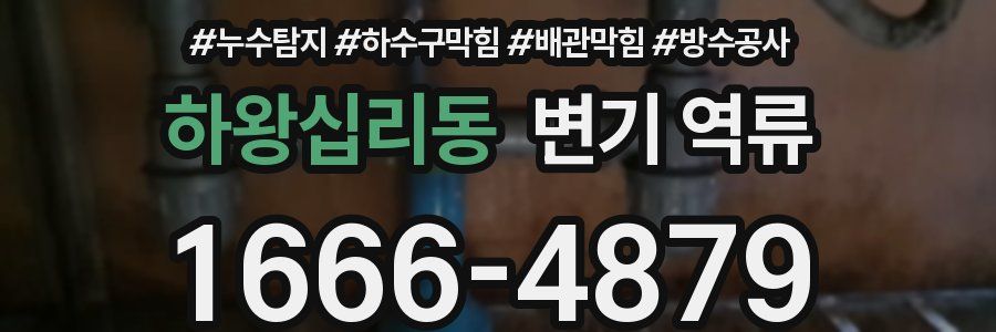하왕십리동 변기 역류