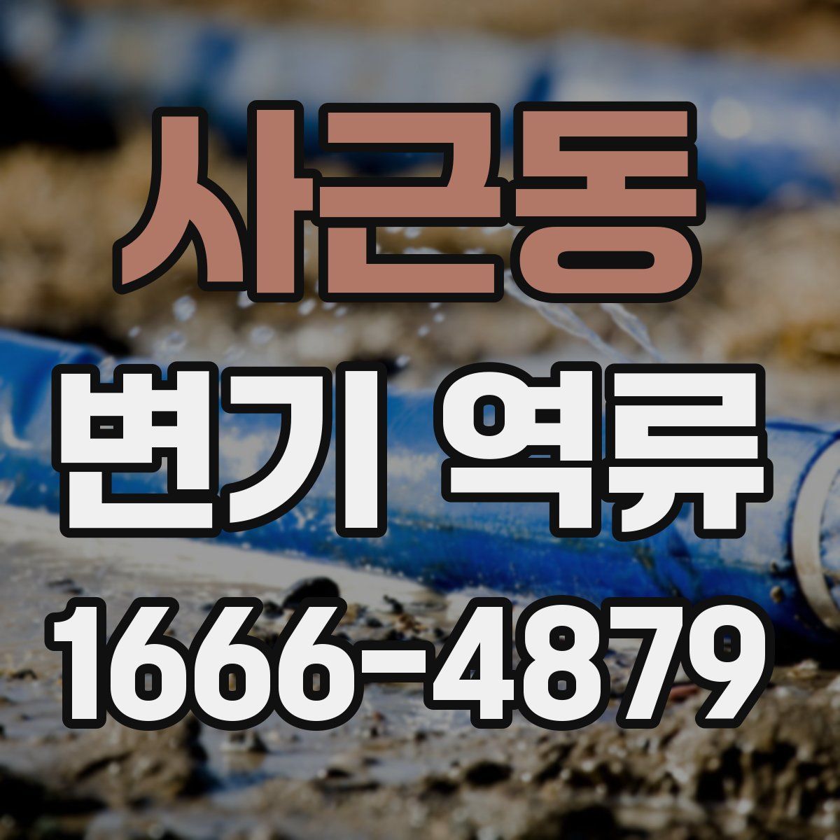 사근동 변기 역류