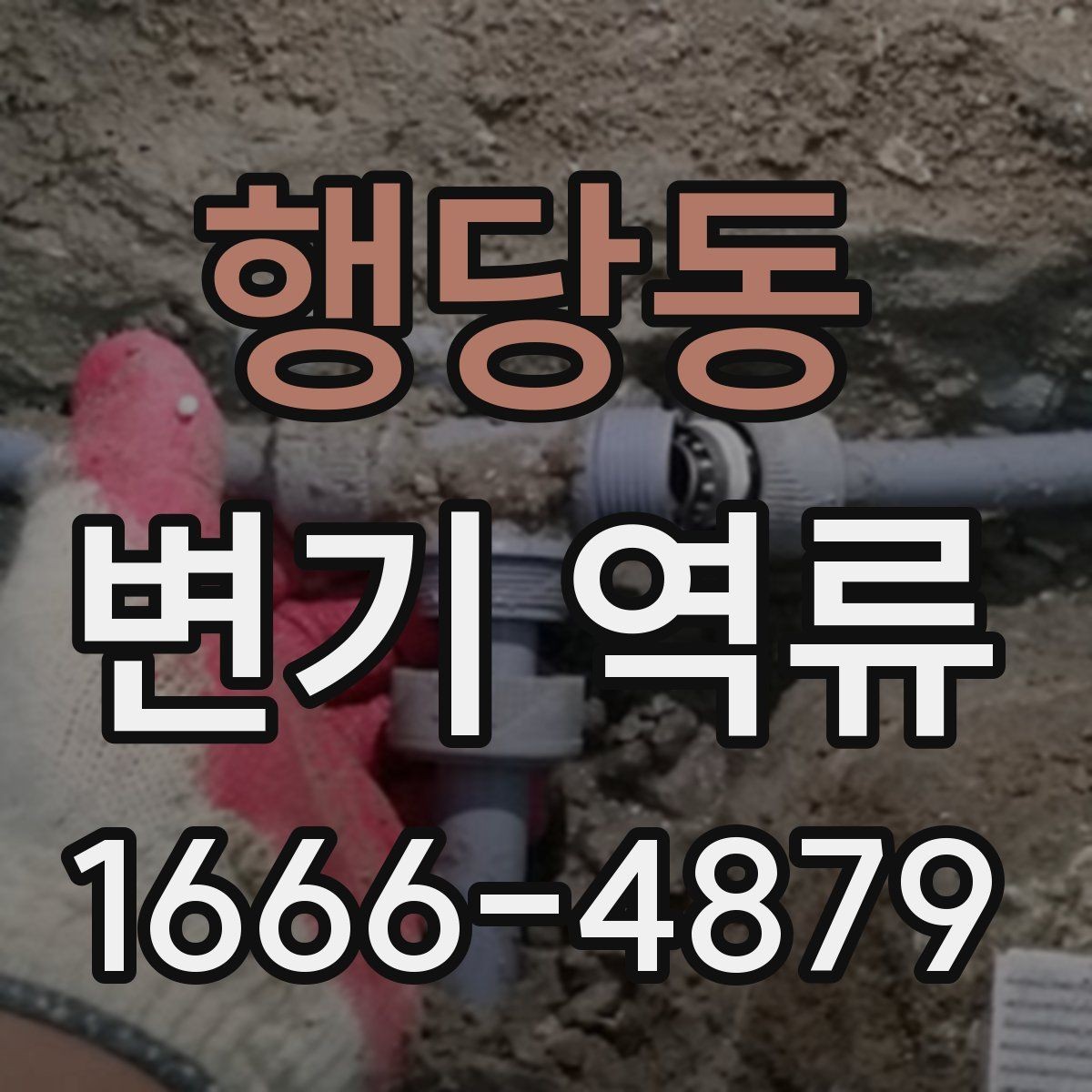 행당동 변기 역류 수압보다 배수 상태가 중요한 이유