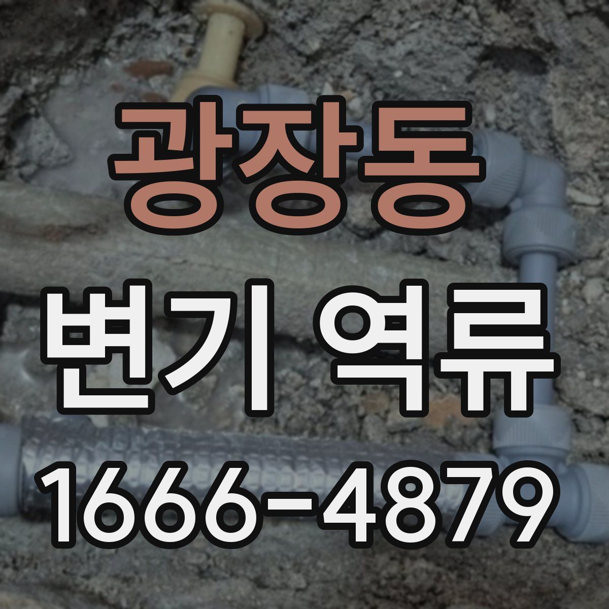 광장동 변기 역류
