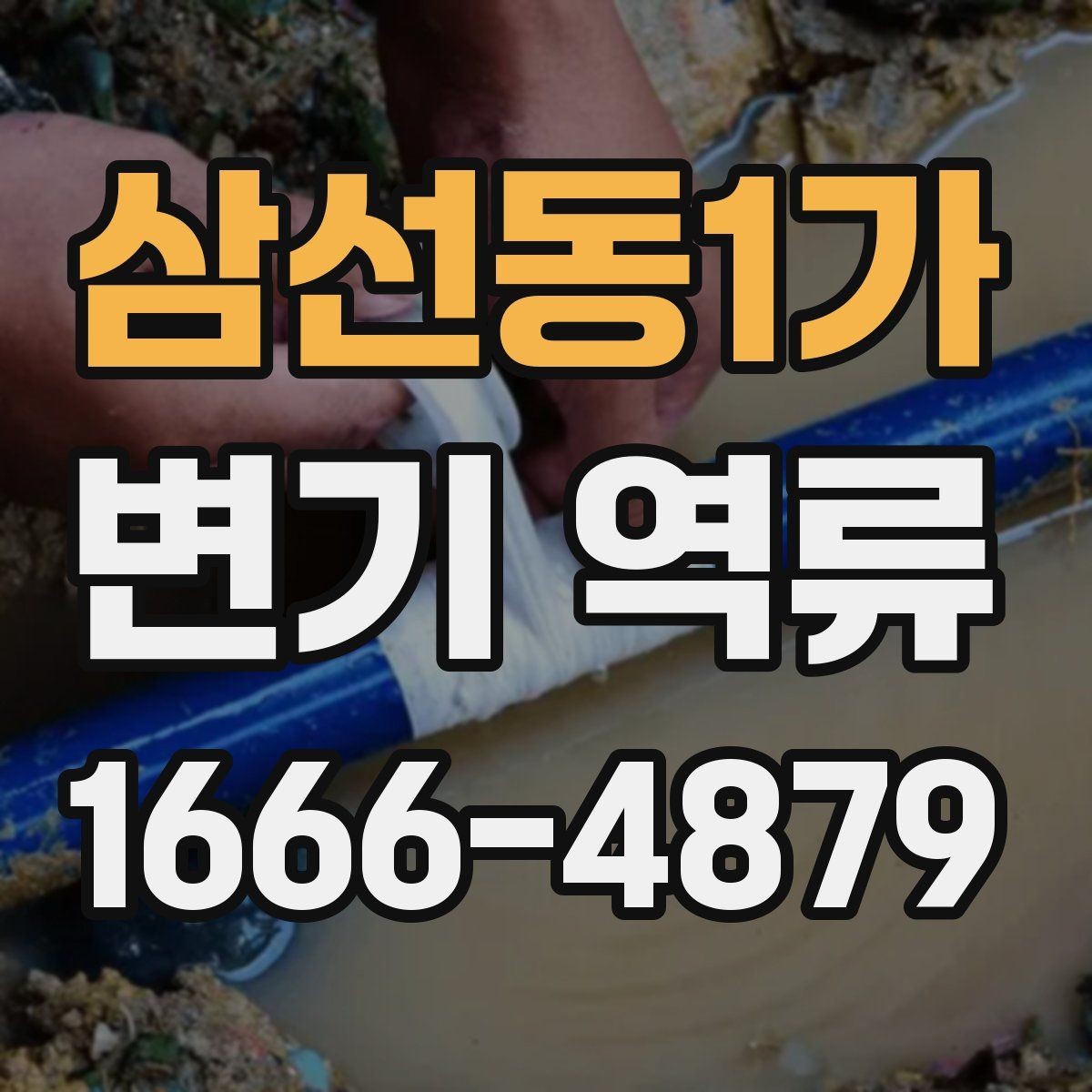 삼선동1가 변기 역류 발생 시 우선 확인해야 할 것