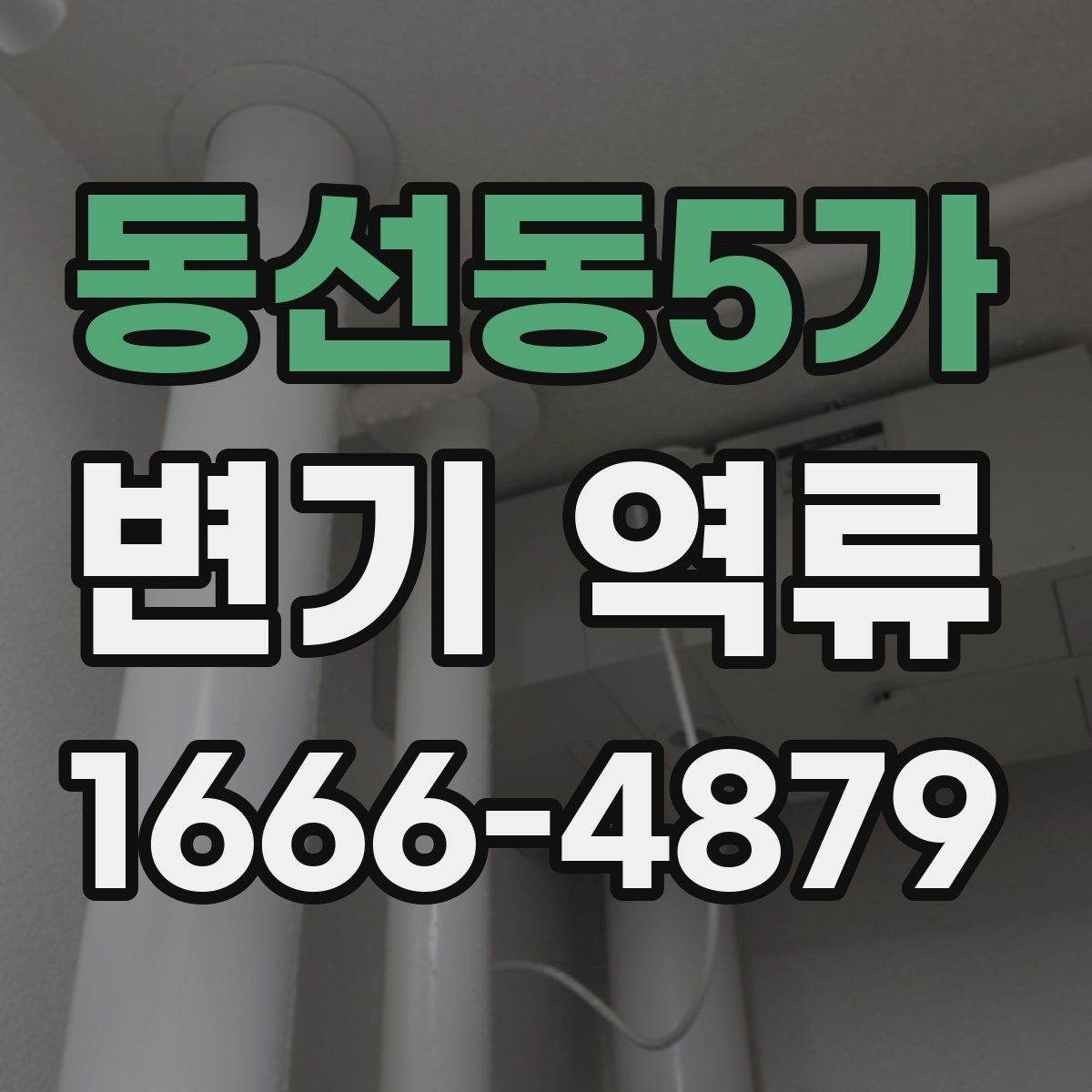 동선동5가 변기 역류 물내림이 약해졌을 때 살펴볼 부분
