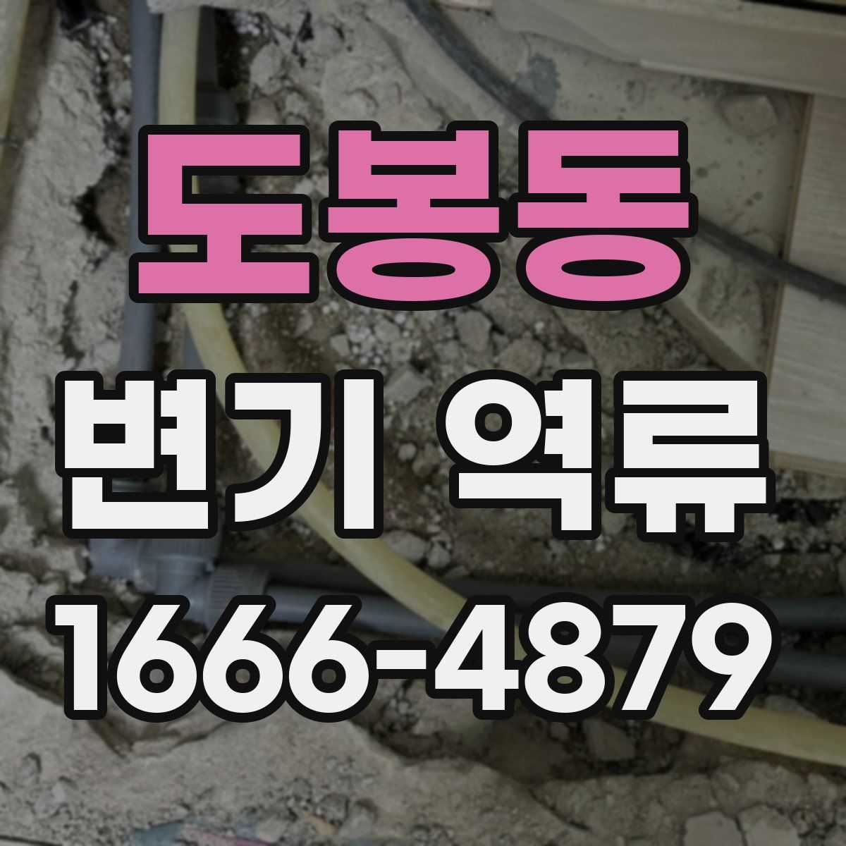 도봉동 변기 역류
