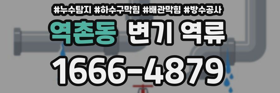 역촌동 변기 역류