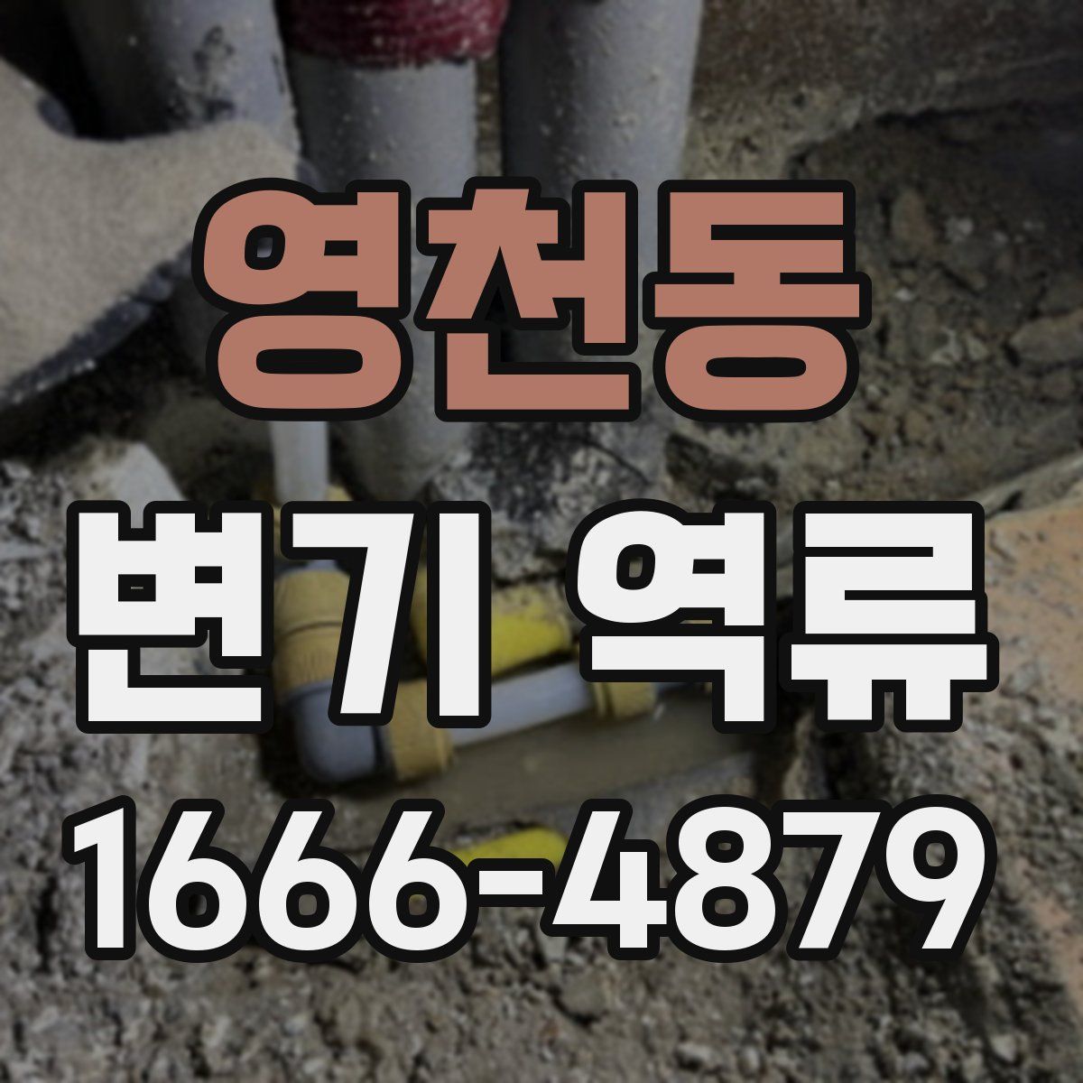 영천동 변기 역류