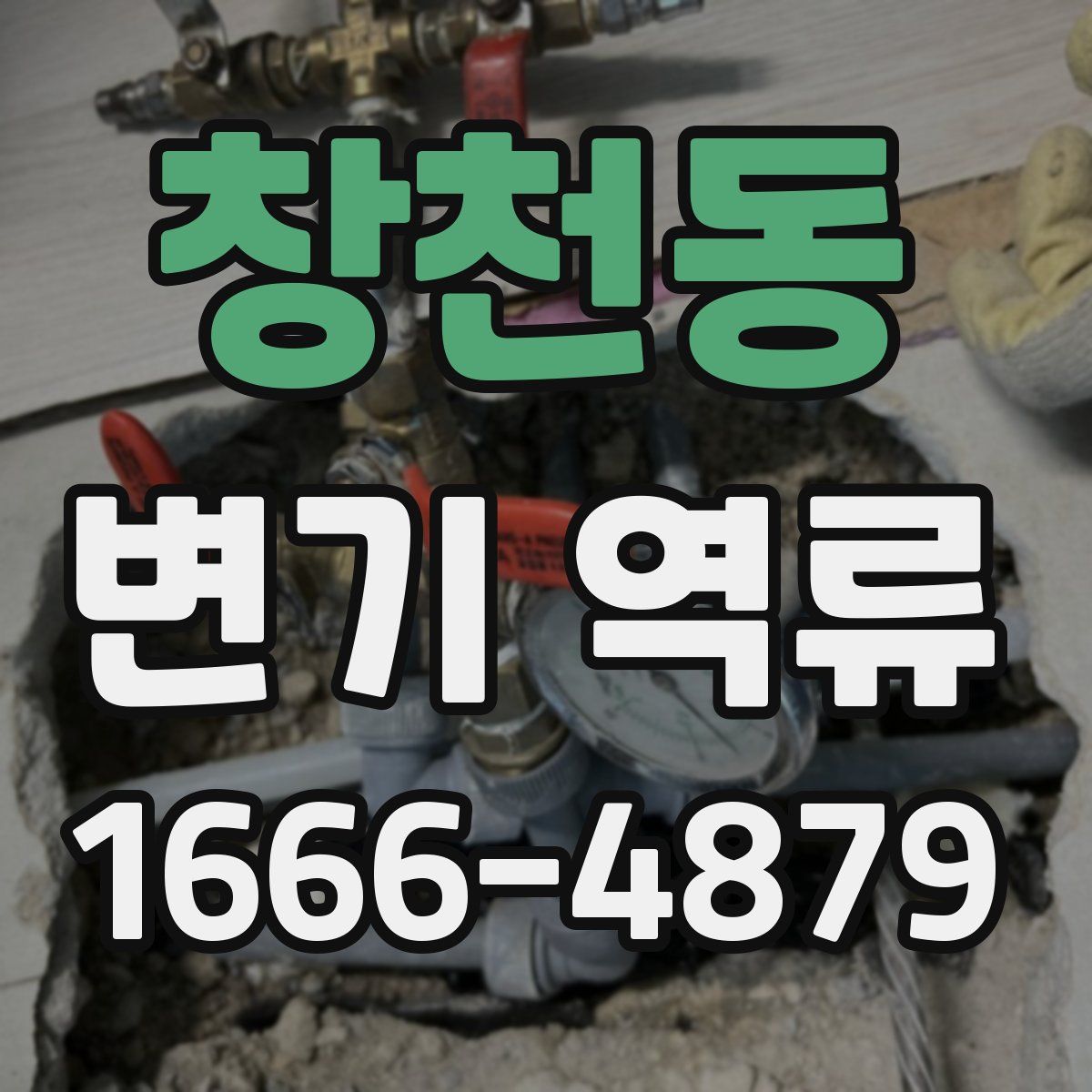 창천동 변기 역류
