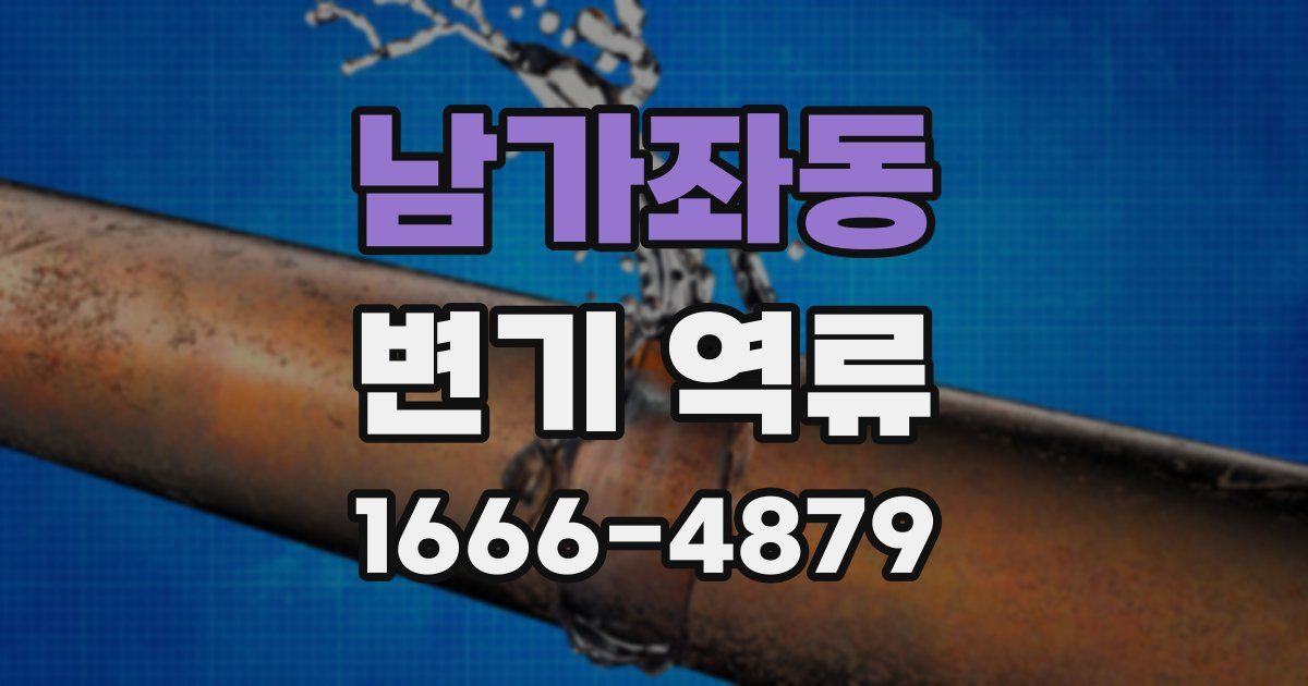 남가좌동 변기 역류
