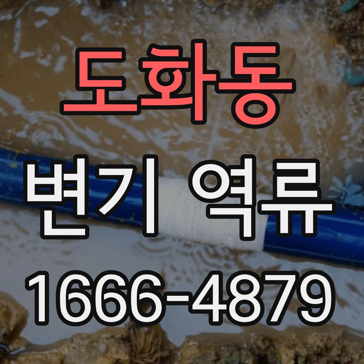 도화동 변기 역류