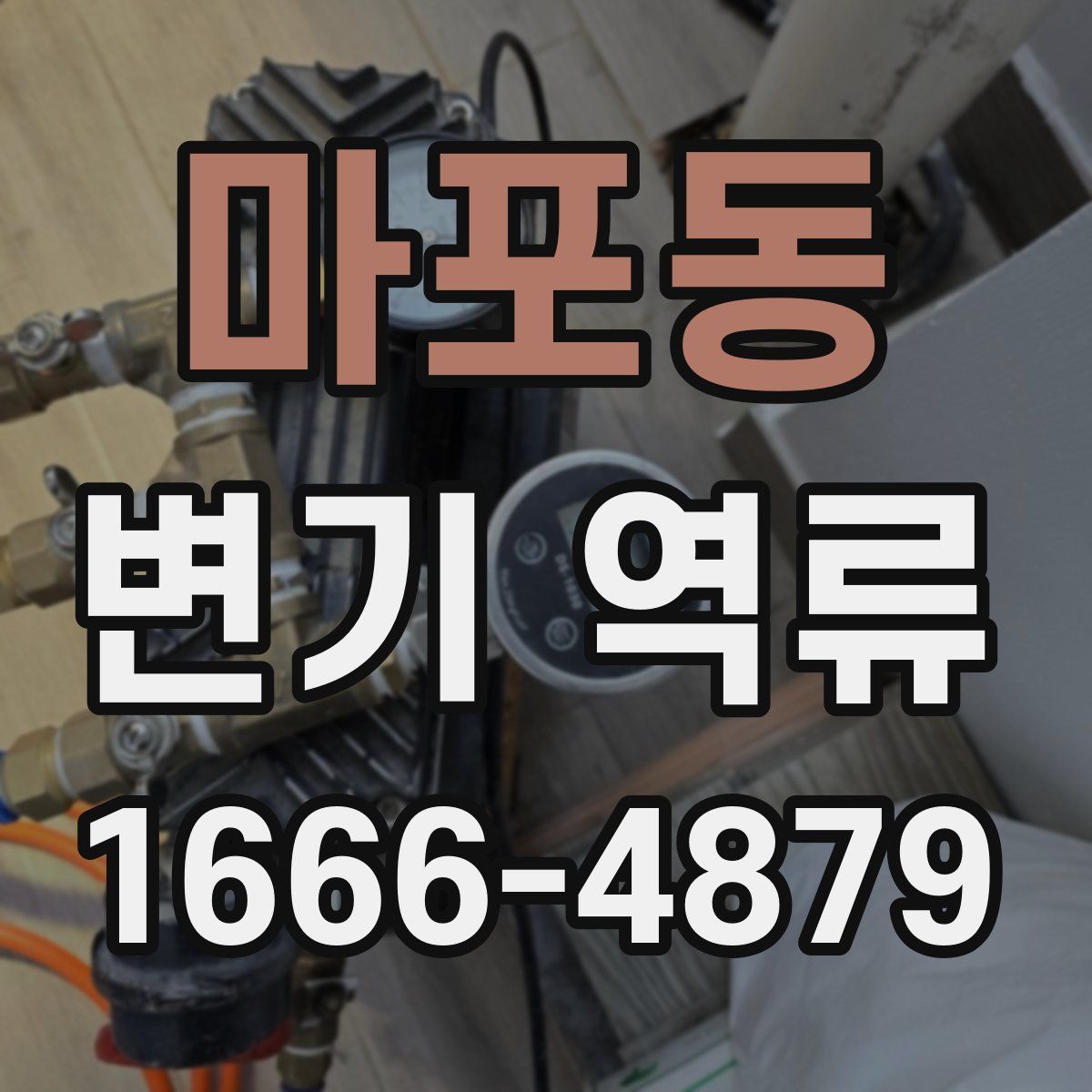 마포동 변기 역류