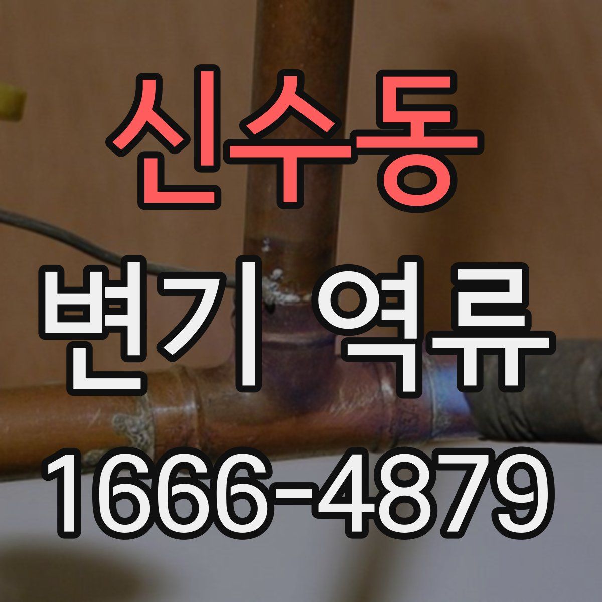 신수동 변기 역류