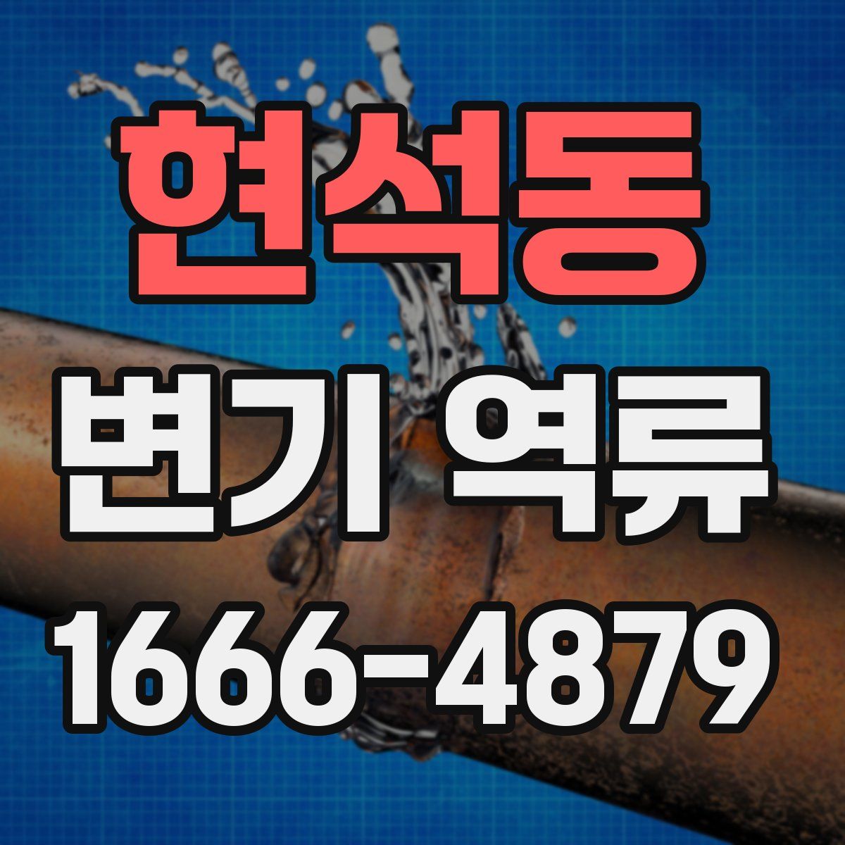 현석동 변기 역류
