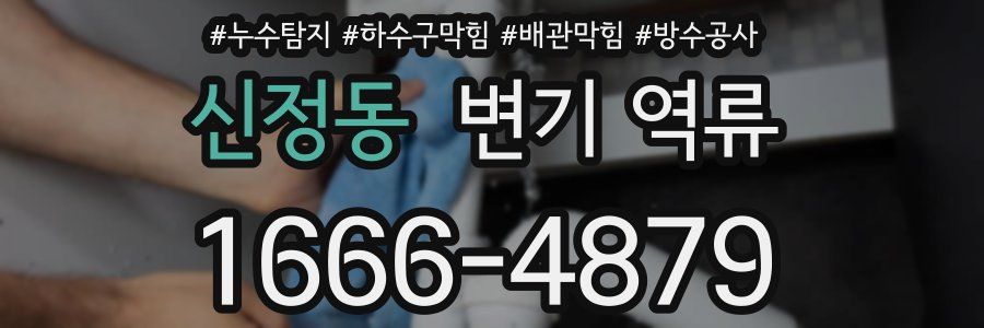 신정동 변기 역류