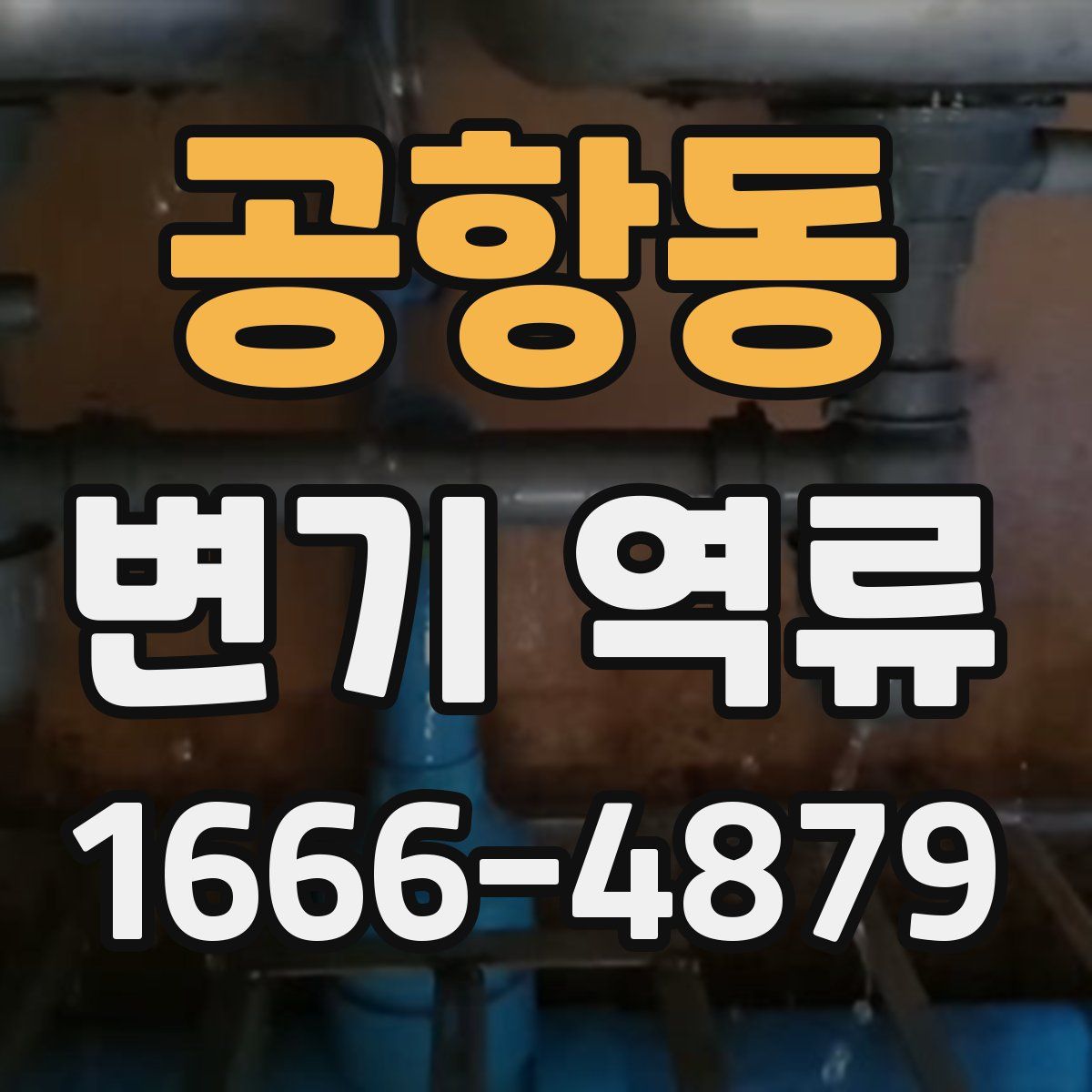 공항동 변기 역류