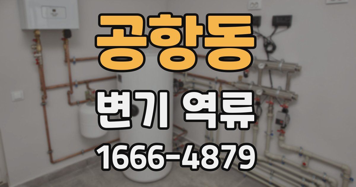 공항동 변기 역류