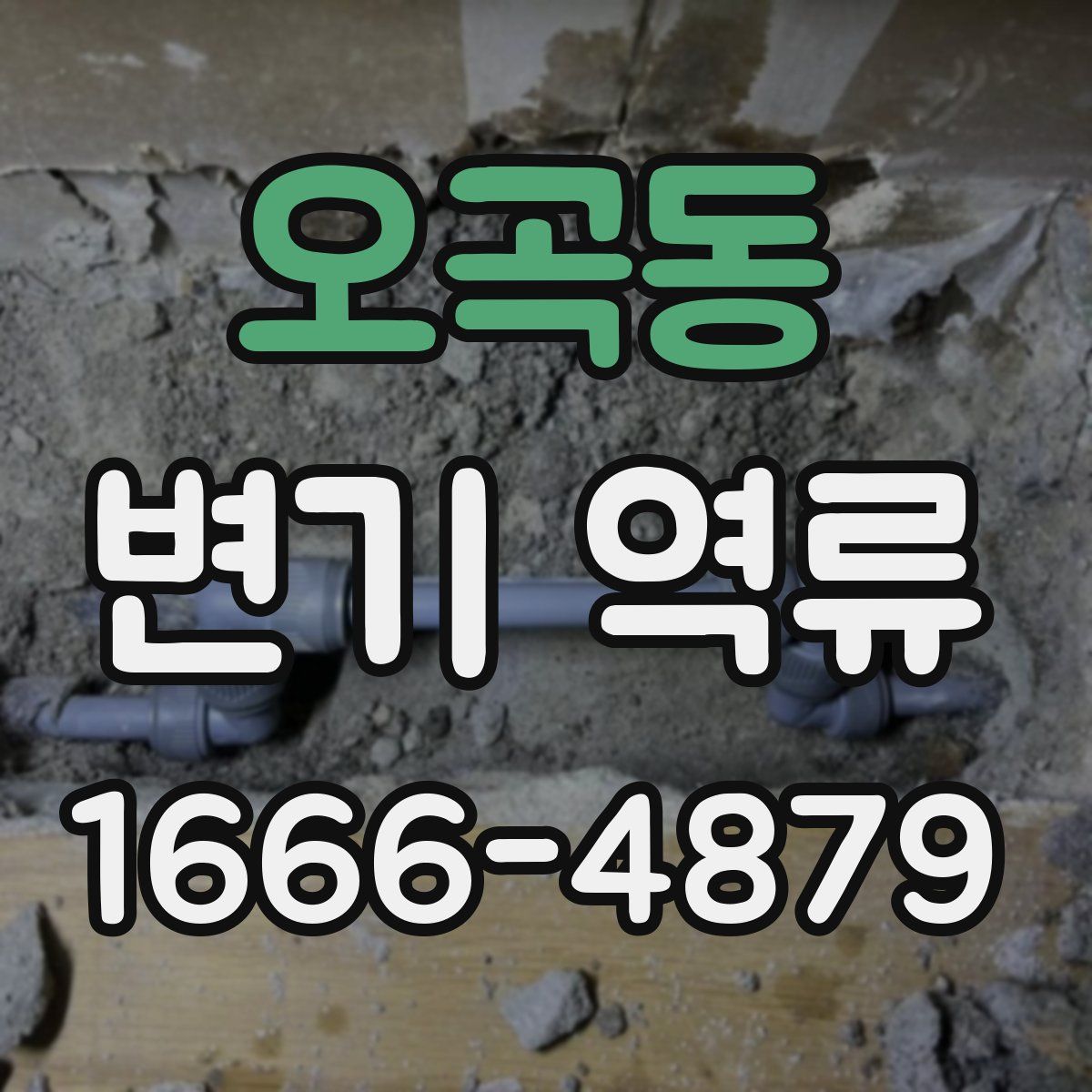 오곡동 변기 역류
