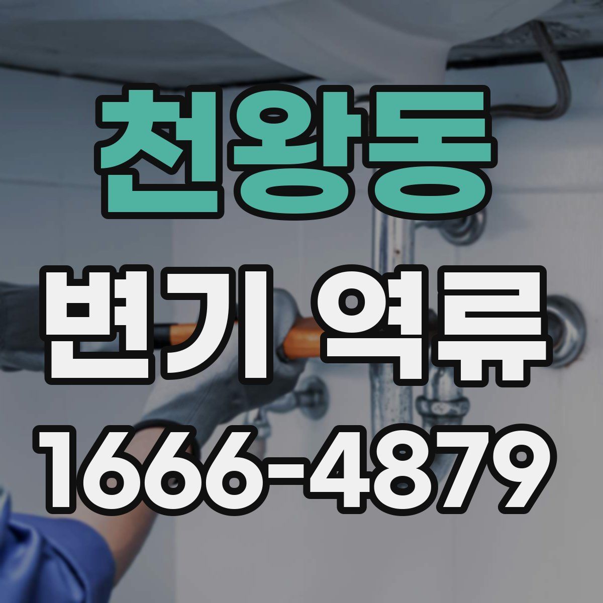 천왕동 변기 역류