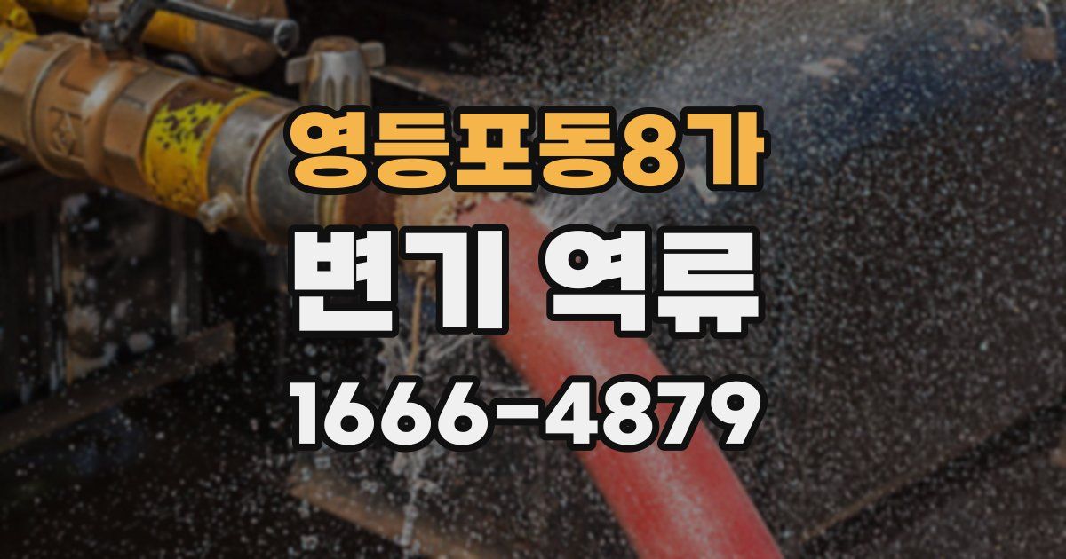영등포동8가 변기 역류