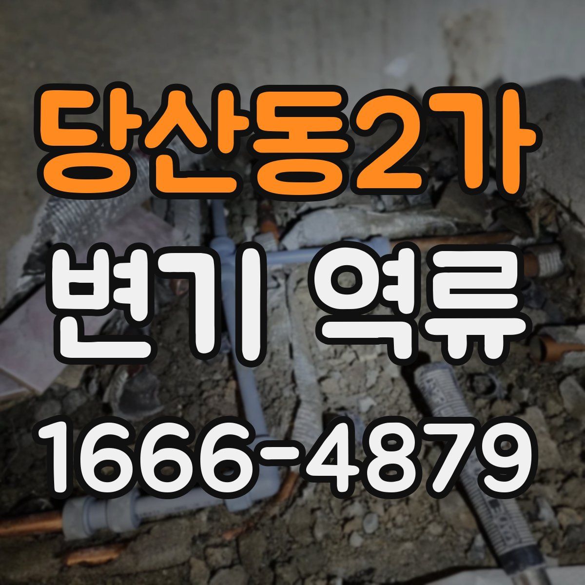 당산동2가 변기 역류