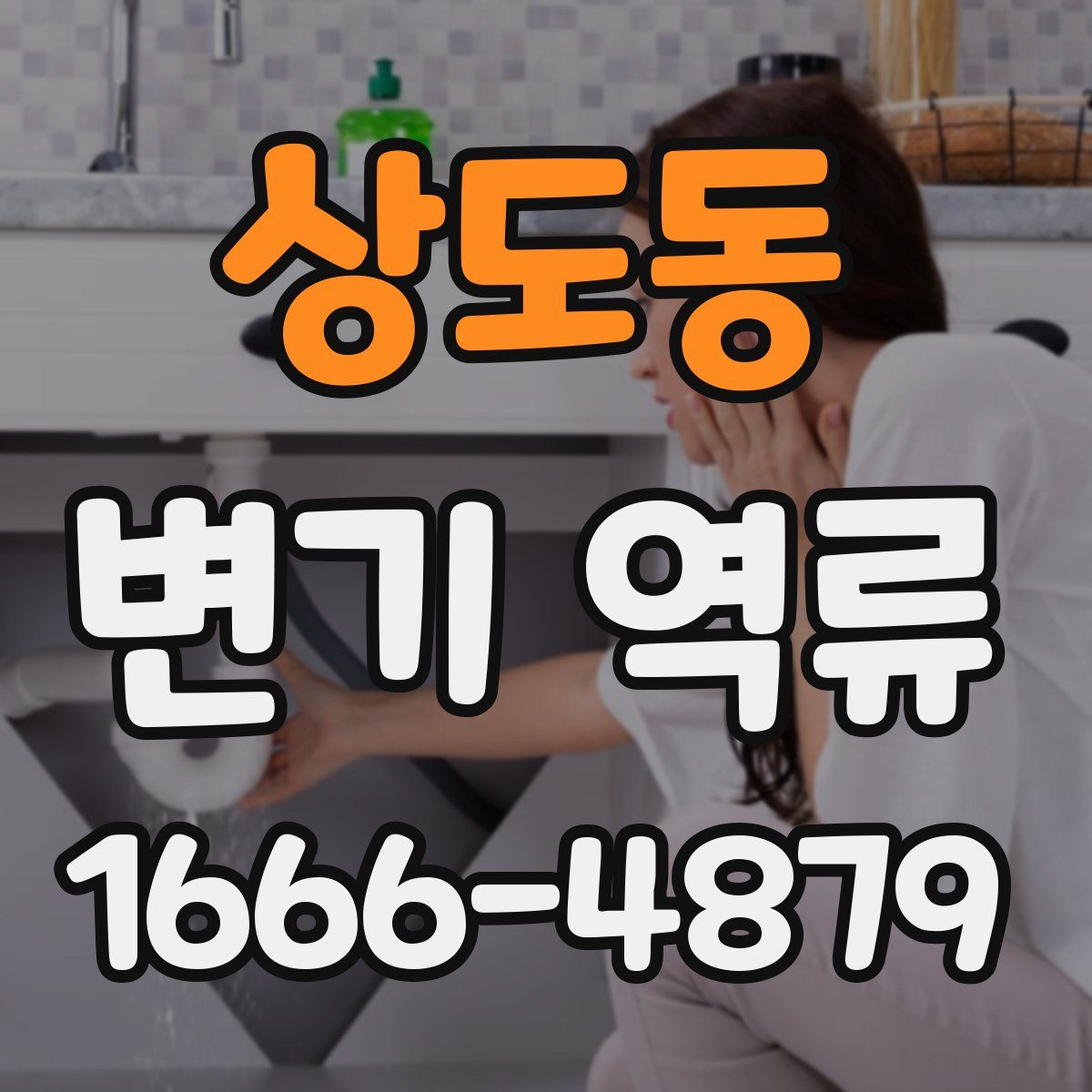 상도동 변기 역류