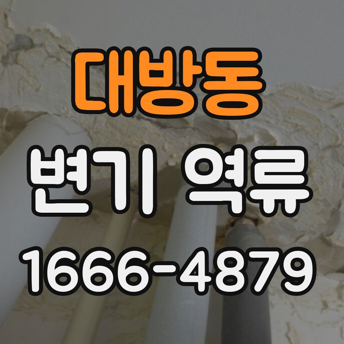 대방동 변기 역류