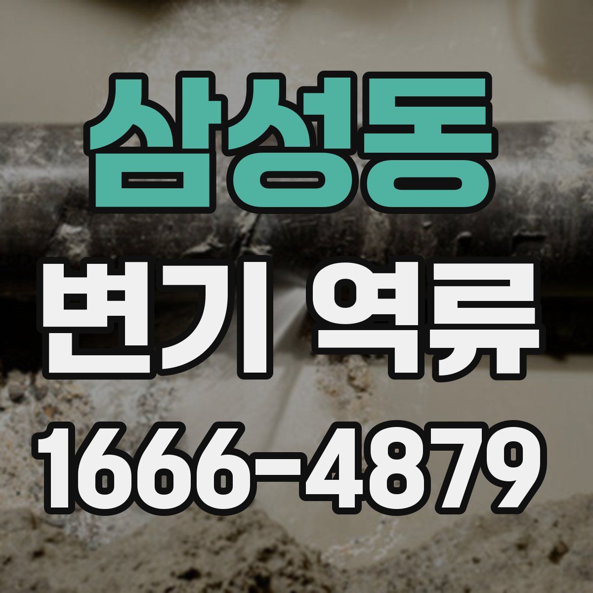 삼성동 변기 역류