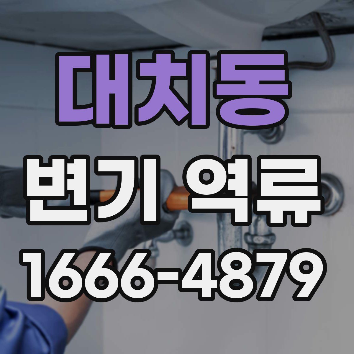 대치동 변기 역류
