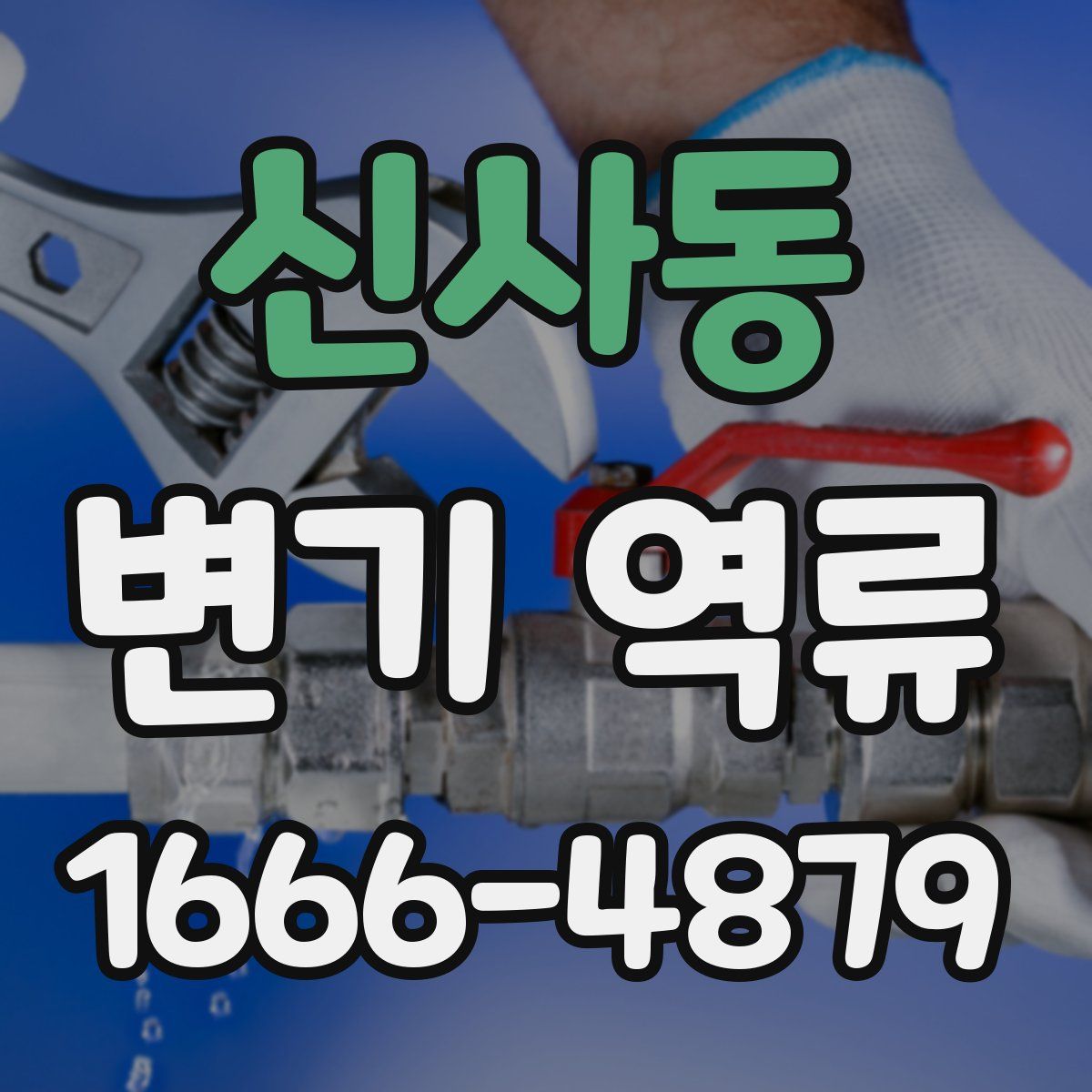신사동 변기 역류