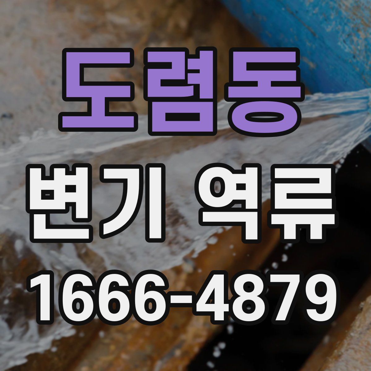 도렴동 변기 역류