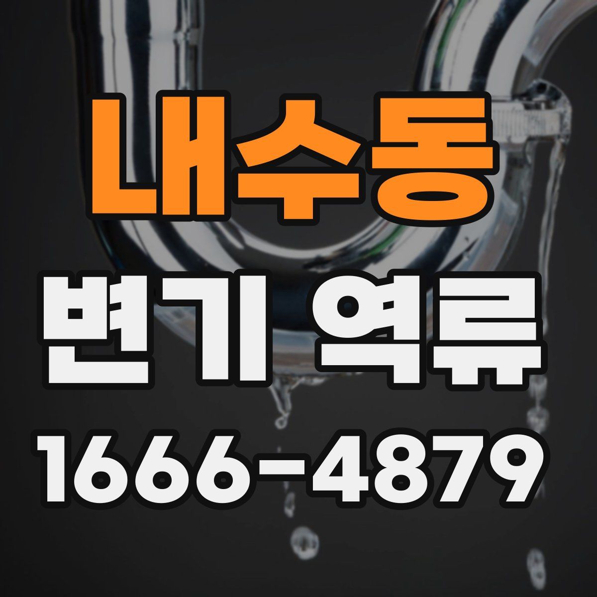 내수동 변기 역류