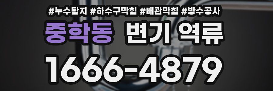 중학동 변기 역류