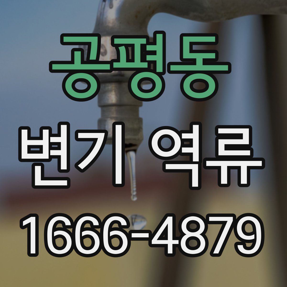 공평동 변기 역류