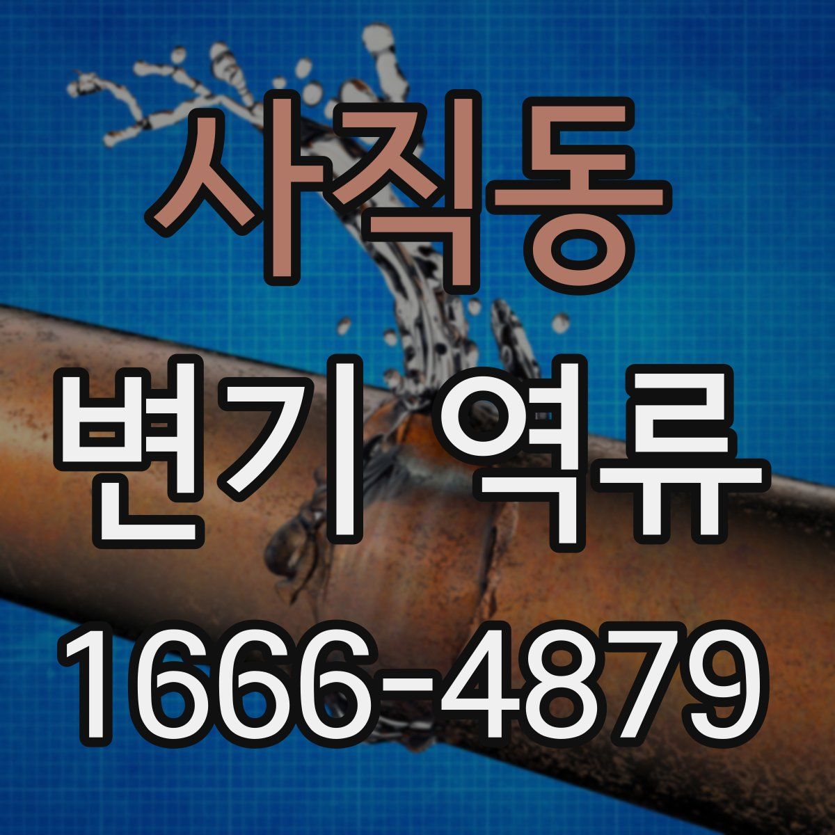 사직동 변기 역류