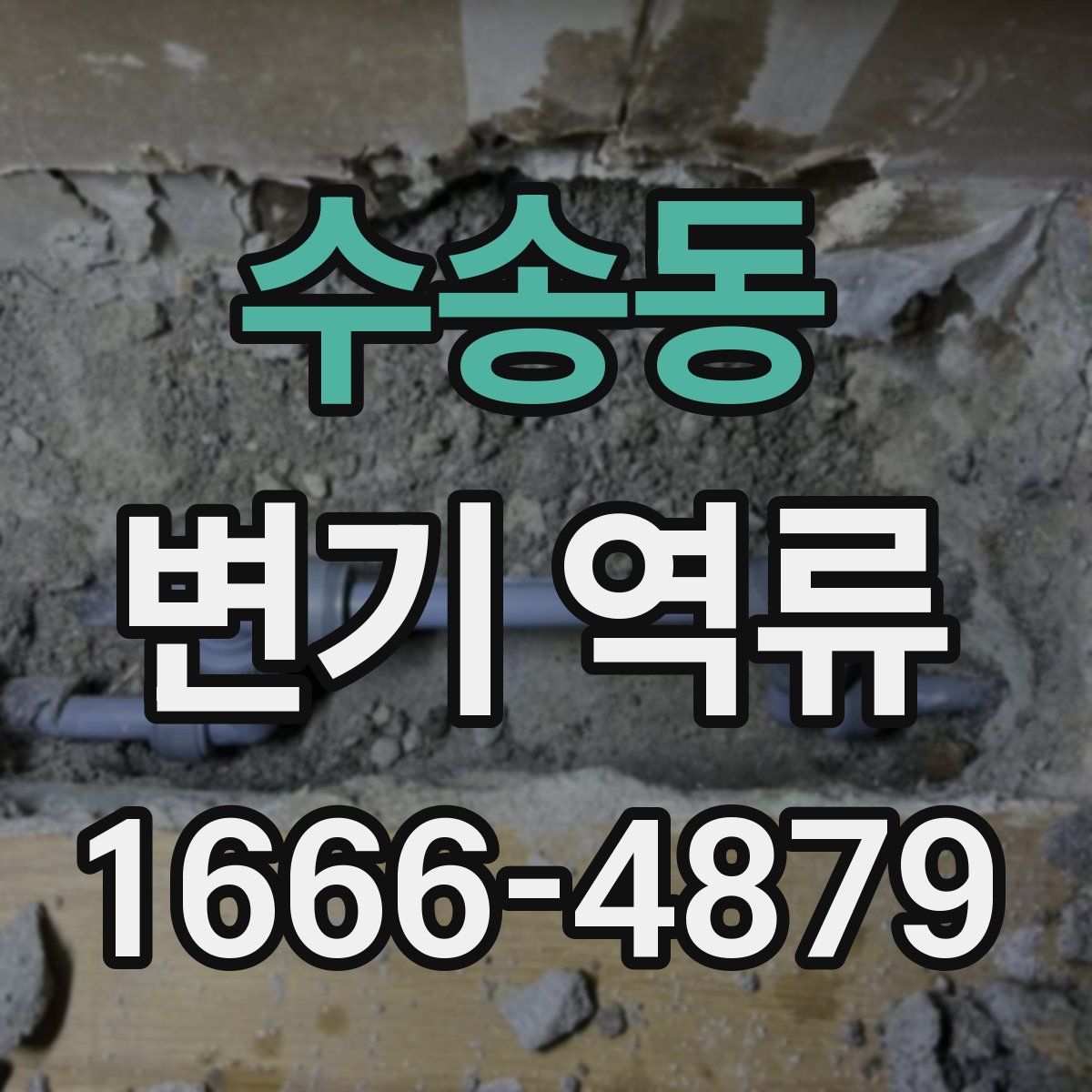 수송동 변기 역류