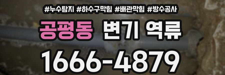 공평동 변기 역류