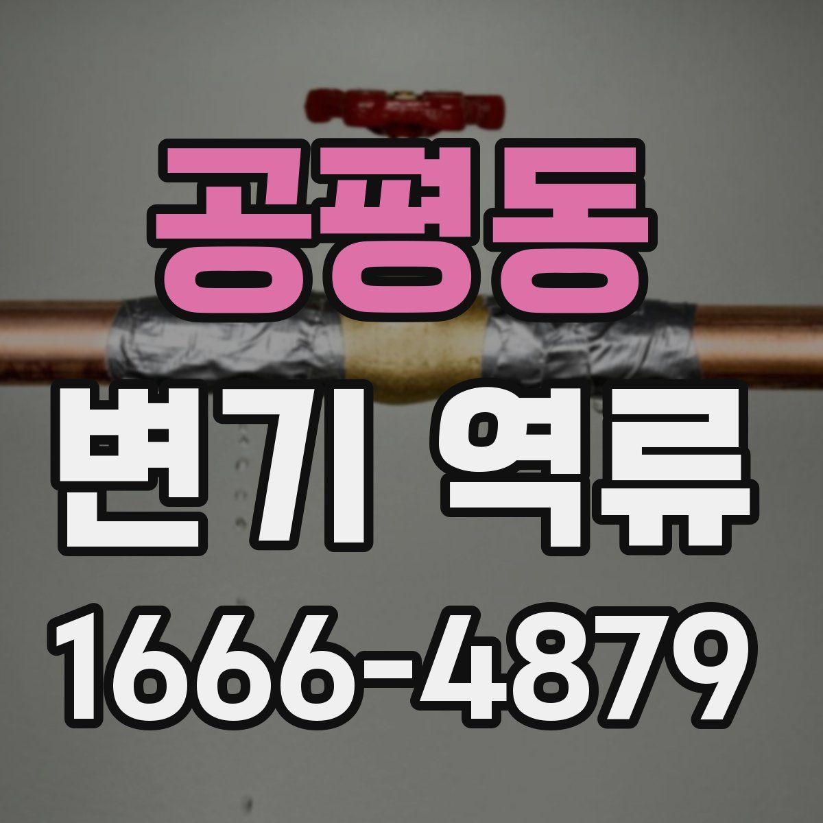 공평동 변기 역류