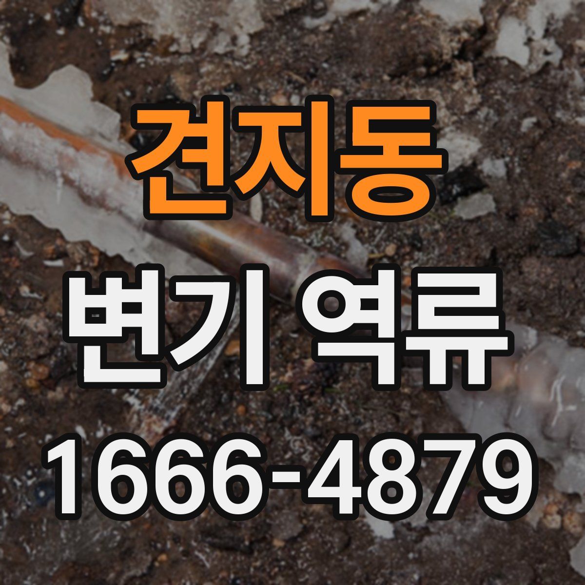 견지동 변기 역류