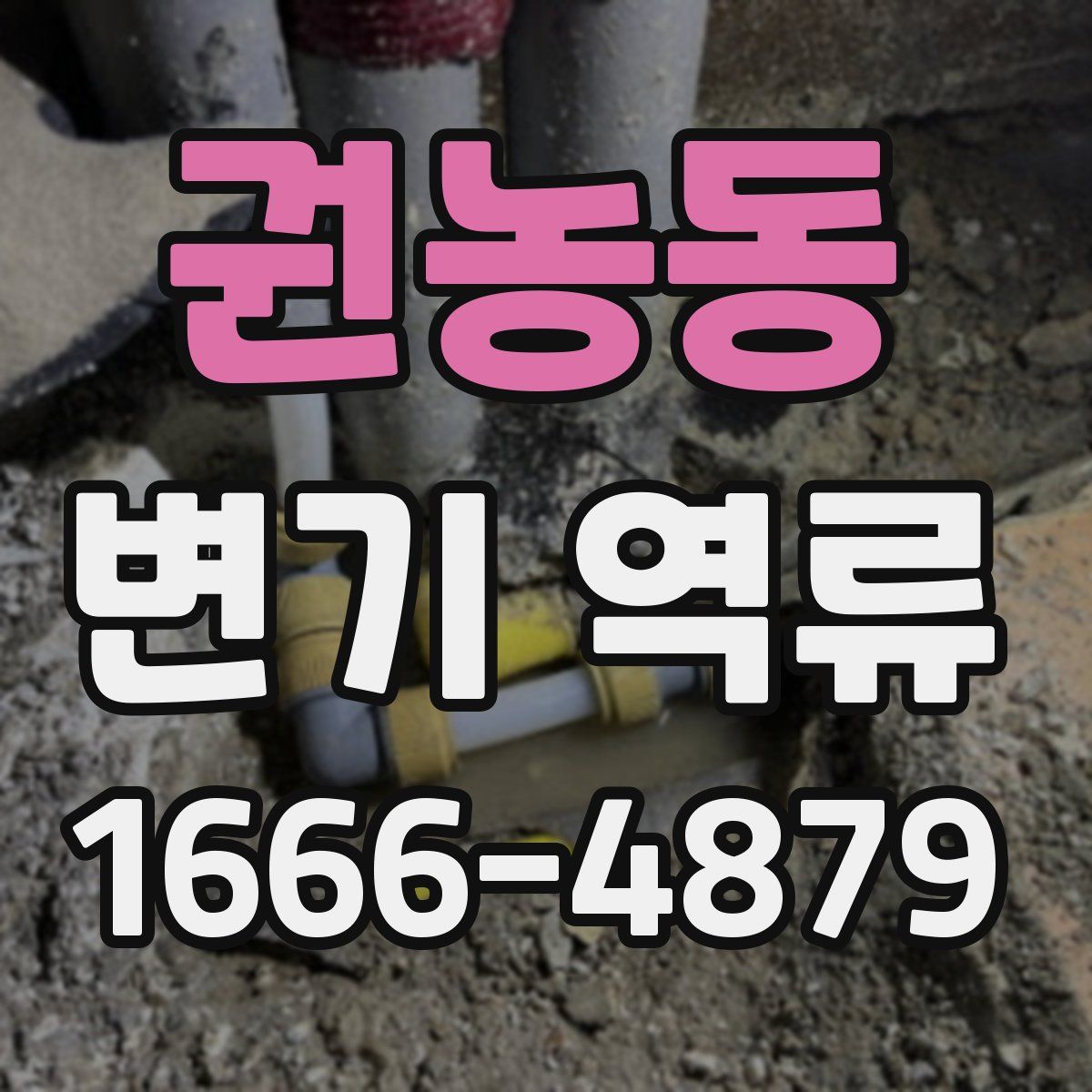권농동 변기 역류
