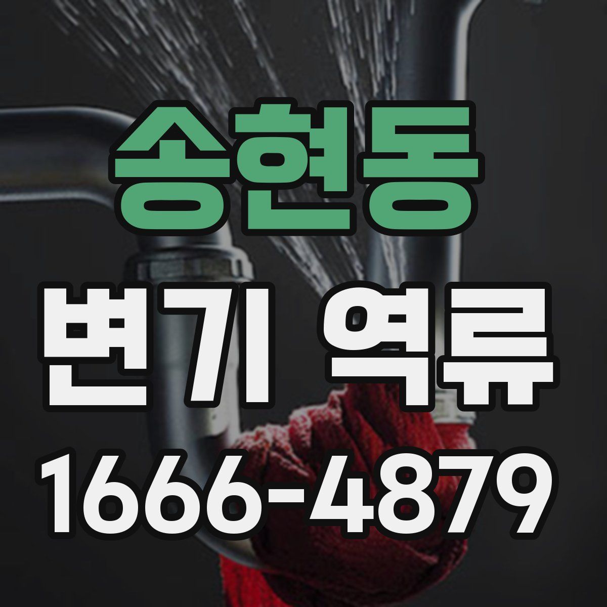 송현동 변기 역류