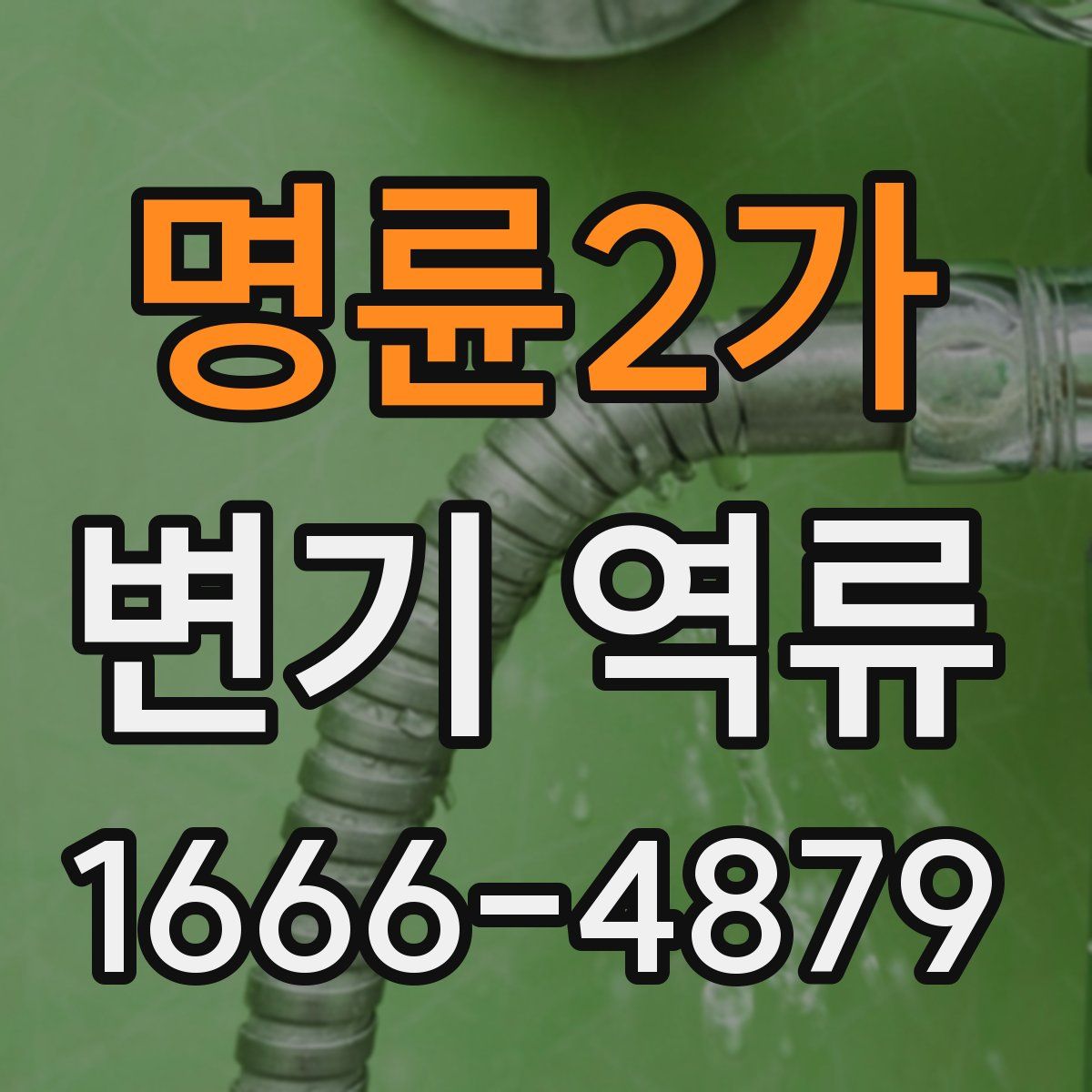 명륜2가 변기 역류