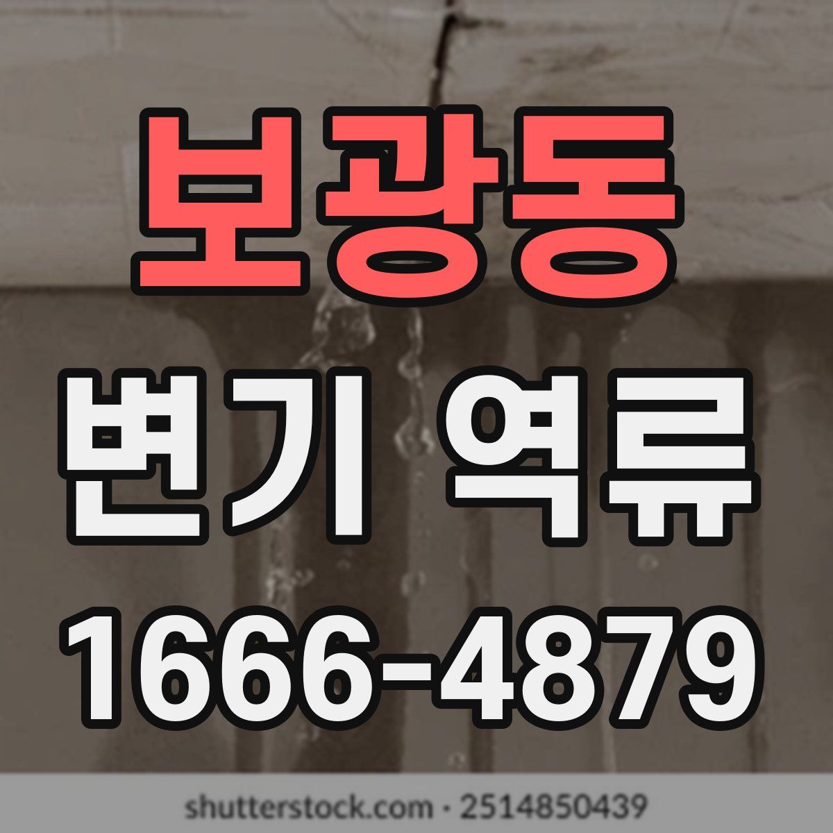 보광동 변기 역류
