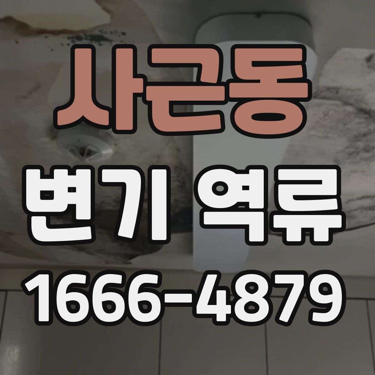 사근동 변기 역류