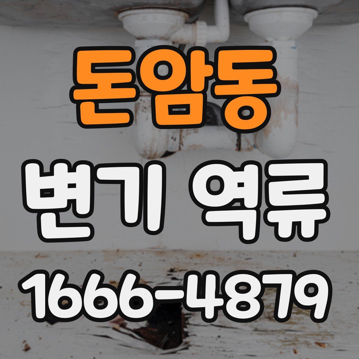 돈암동 변기 역류