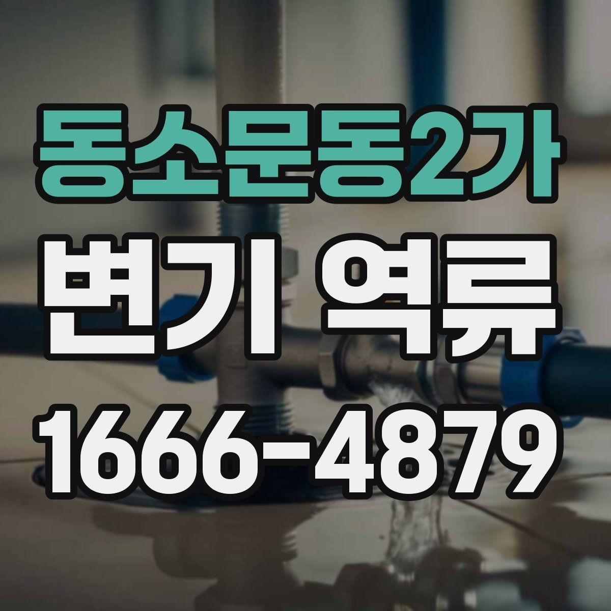 동소문동2가 변기 역류 자주 생길 때 살펴볼 부분